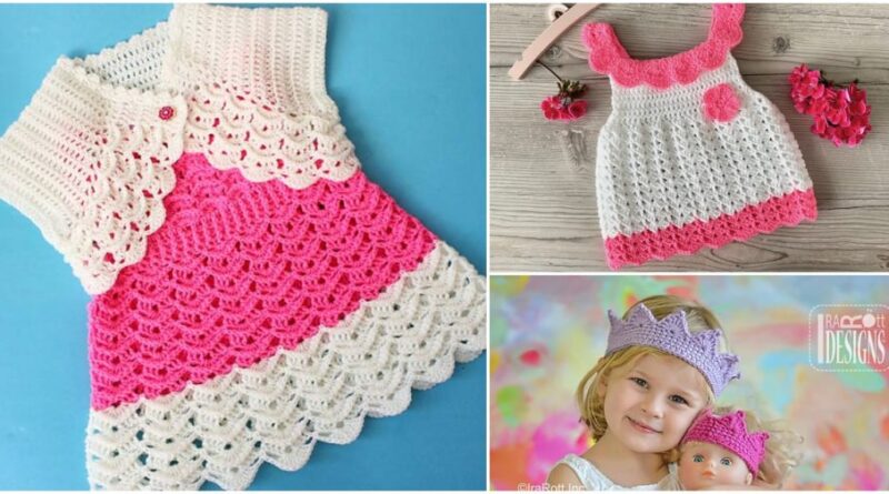 Baby Princess Dress Free Crochet Patterns - CROCHET AND ME