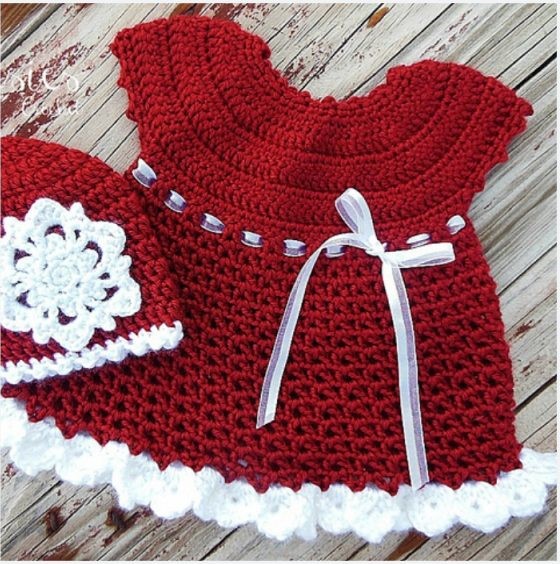  Crochet Baby Dress