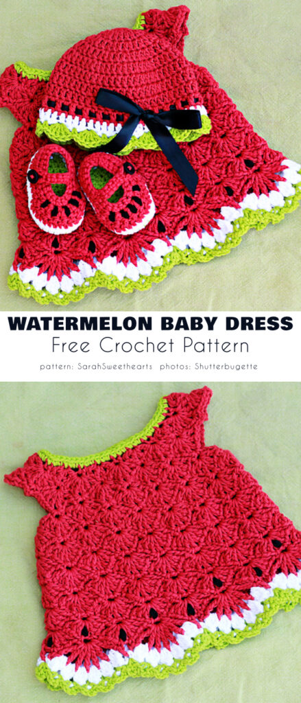 Watermelon Baby Dress

