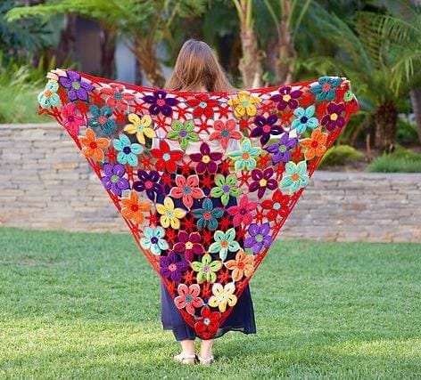 Crochet Hawaiian Flowers